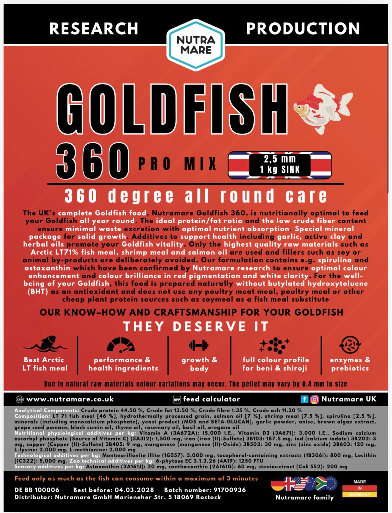Goldfish 360 1kg